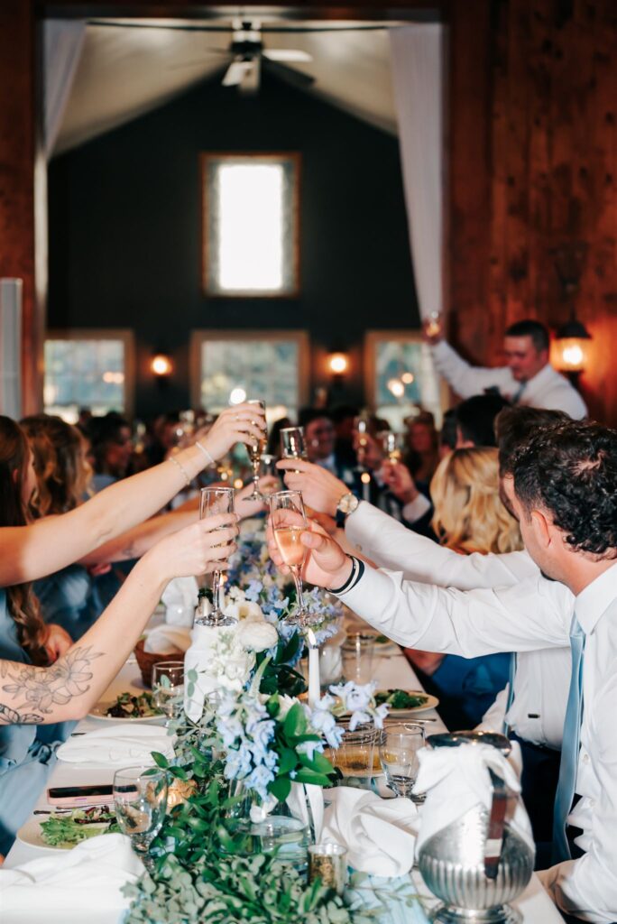Wedding reception at Wellers Carriage House in Saline Michigan